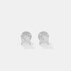 The Petite Princess Cut Studs