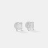 The Architectural Emerald Cut Studs