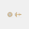 The Celestial Double Halo Studs