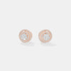 The Celestial Double Halo Studs