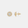 The Celestial Double Halo Studs