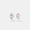The Ethereal Marquise Solitaire Studs