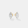 The Ethereal Marquise Solitaire Studs