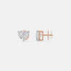 The Pure Heart Solitaire Studs