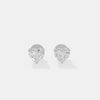 The Pure Heart Solitaire Studs