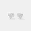 The Pure Heart Solitaire Studs