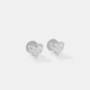 The Pure Heart Solitaire Studs