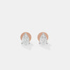 1 CT EACH Pear Solitaire Studs