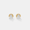1 CT EACH Pear Solitaire Studs
