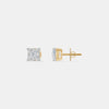 The Modern Princess Solitaire Studs