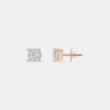 The Modern Princess Solitaire Studs