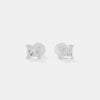 The Modern Princess Solitaire Studs