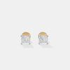 The Modern Princess Solitaire Studs