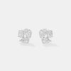 The Trinity Pear Cluster Earrings