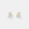 The Cascading Pear Trio Studs