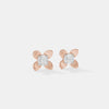 The Petal Solitaire Studs