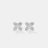 The Petal Solitaire Studs