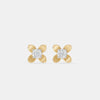 The Petal Solitaire Studs