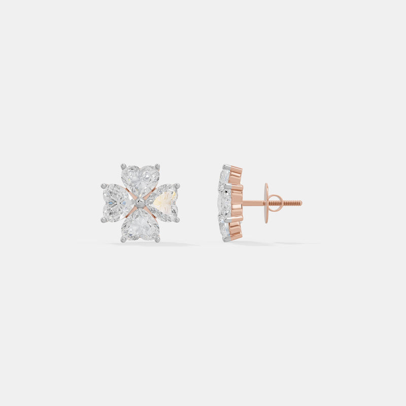 The Ethereal Quatrefoil Studs
