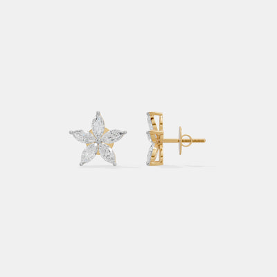 The Botanical Star Studs