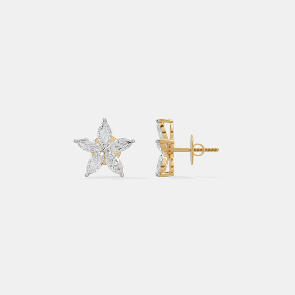 The Botanical Star Studs