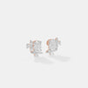 The Oval Crest Cluster Earrings
