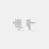 The Oval Crest Cluster Earrings