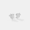 The Oval Crest Cluster Earrings