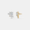 The Oval Crest Cluster Earrings
