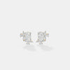 The Oval Crest Cluster Earrings