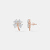 The Petite Clover Heart Studs