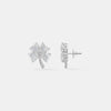 The Petite Clover Heart Studs