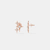 Celestial Starburst Diamond Stud