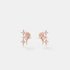 Celestial Starburst Diamond Stud