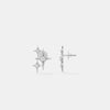 Celestial Starburst Diamond Stud