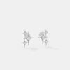 Celestial Starburst Diamond Stud