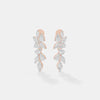 Ascending Petal Cluster Earrings