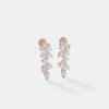 Ascending Petal Cluster Earrings