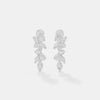 Ascending Petal Cluster Earrings