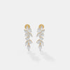 Ascending Petal Cluster Earrings