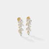 Ascending Petal Cluster Earrings