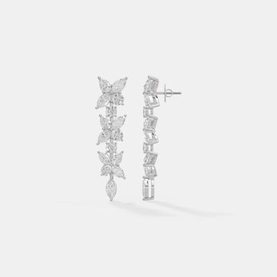Marquise Blossom Linear Drops
