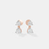 Lumière Round Brilliant Duo Studs