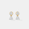 Lumière Round Brilliant Duo Studs