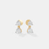 Lumière Round Brilliant Duo Studs