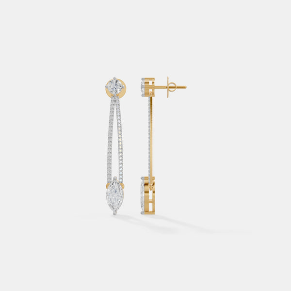 The Infinite Line Marquise Drops