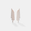 The Waterfall Shimmer Tassel Earrings
