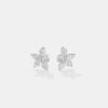 The Asymmetric Marquise Floral Studs