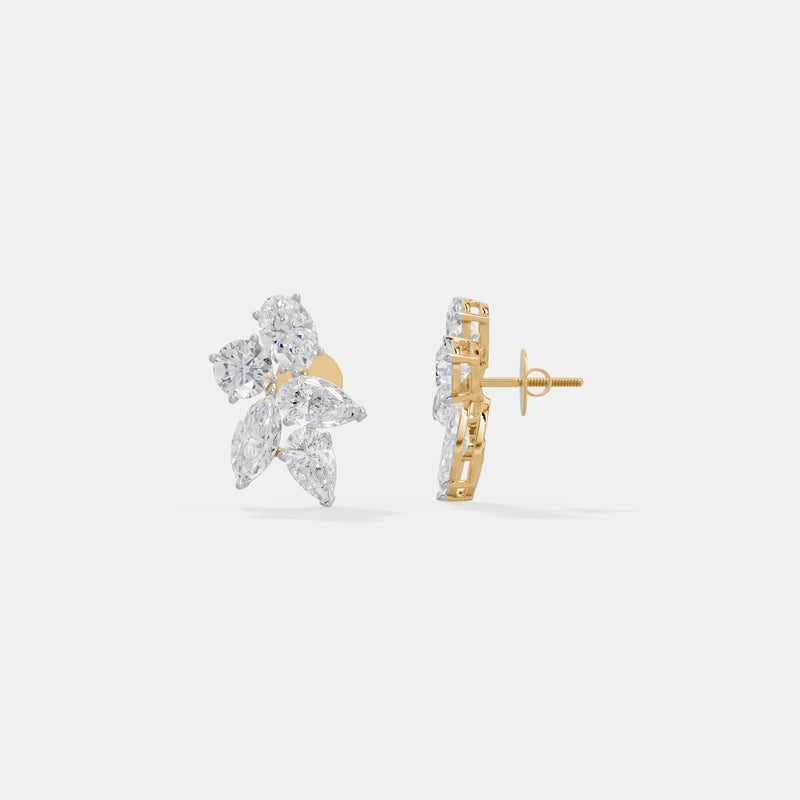 Aura Botanical Bouquet Studs