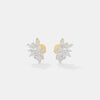 Ascending Petal Cluster Studs